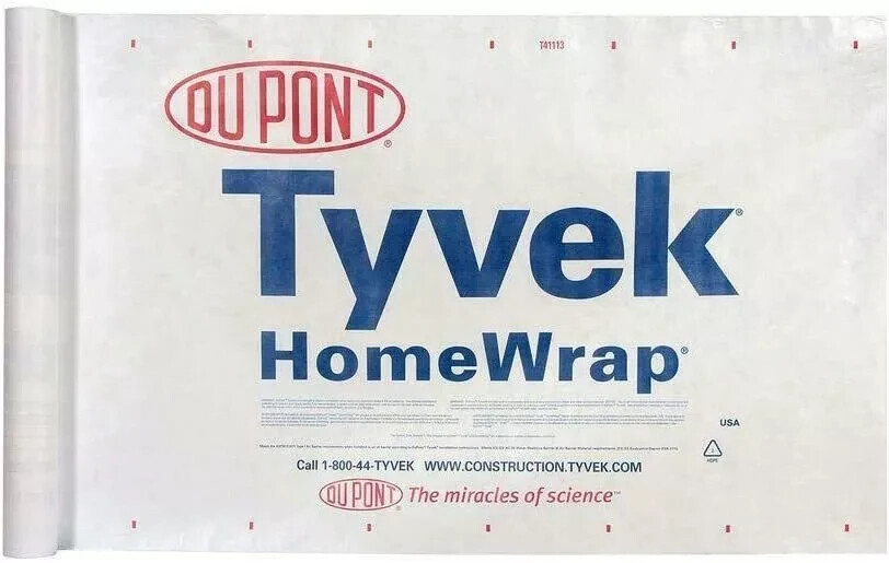 3 X 7 ft. DuPont Tyvek House Home Wrap Sheet ~ Moisture Barrier -