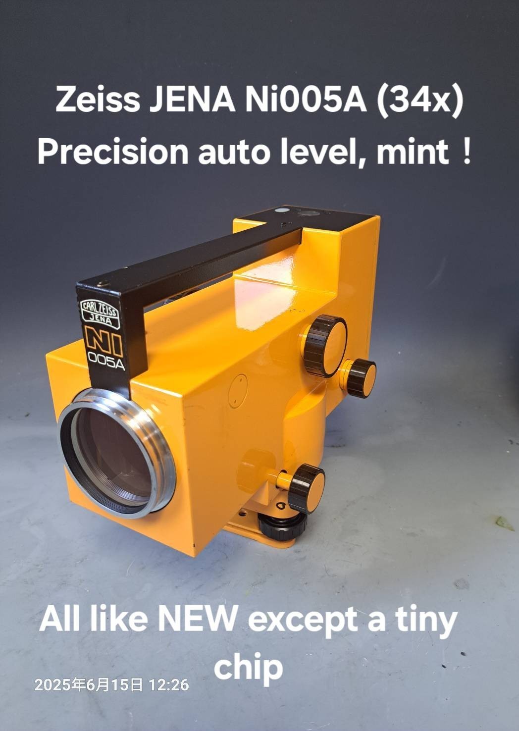 Carl Zeiss JENA Ni005A.precision auto level
