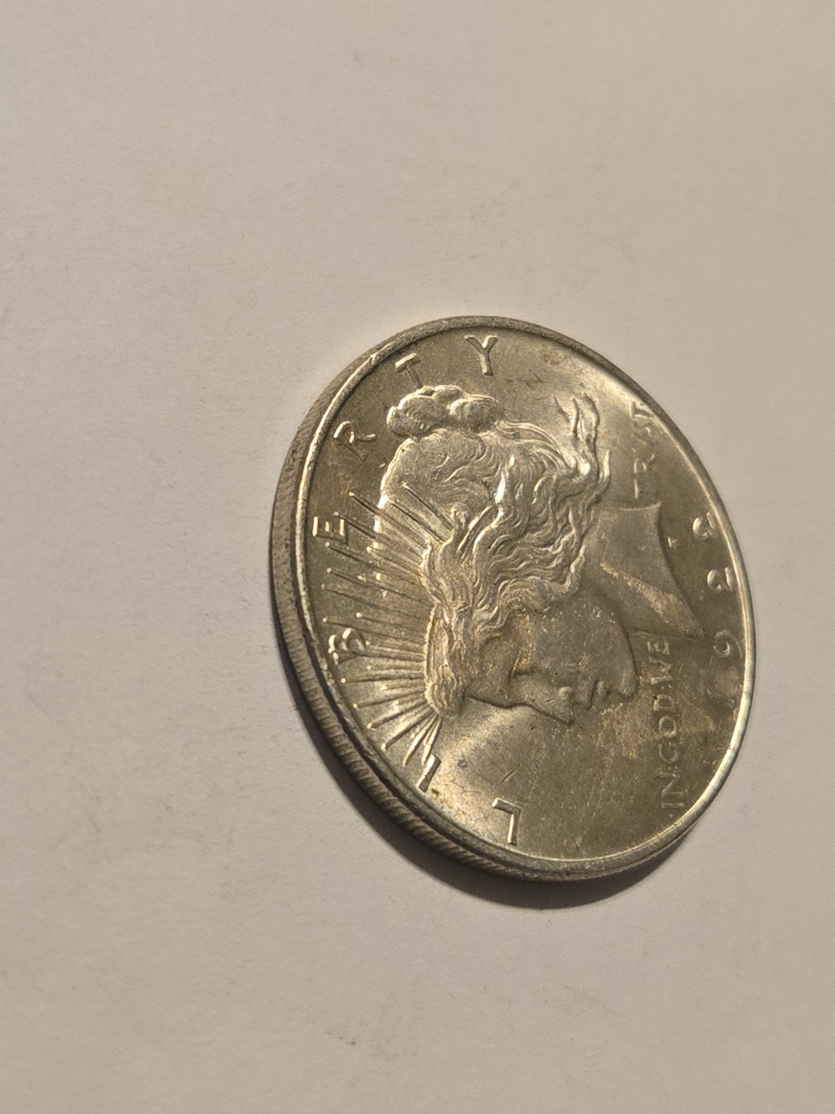 1922 Peace Dollar- 90% Silver- Nice Coin