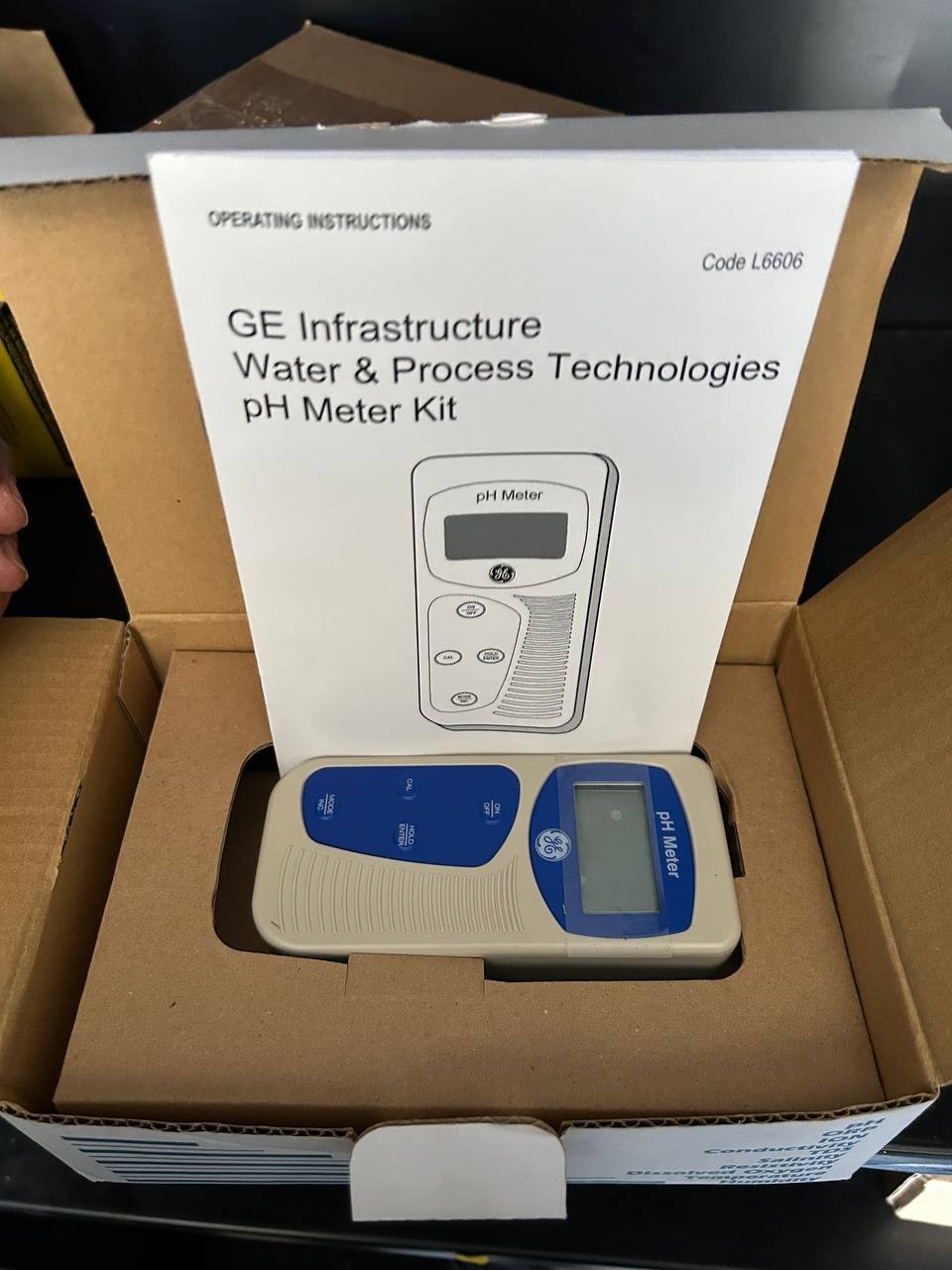 Ge L6606 Ph Meter Kit Infrastructure Water & Process Ccs