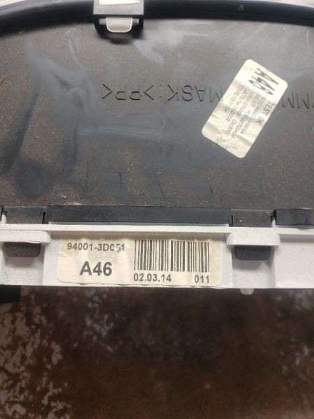Instrument Cluster Speedometer MPH Trip Computer 2002 SONATA Original OEM