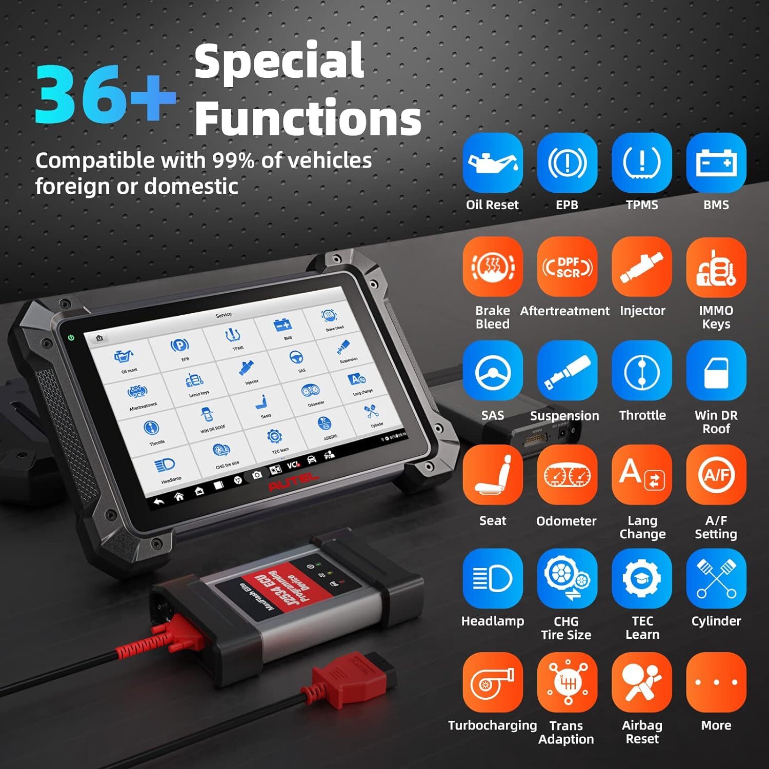 Autel MaxiSys MS908S PRO II Programming Diagnostic Scanner MK908 PRO II 2025