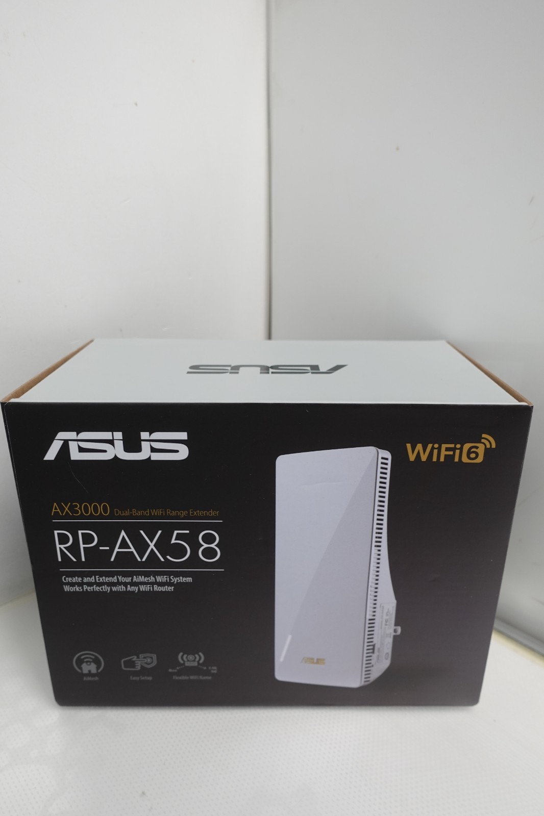 ASUS RP-AX58 AX3000 Dual-Band Wi-Fi 6 AiMesh Range Extender