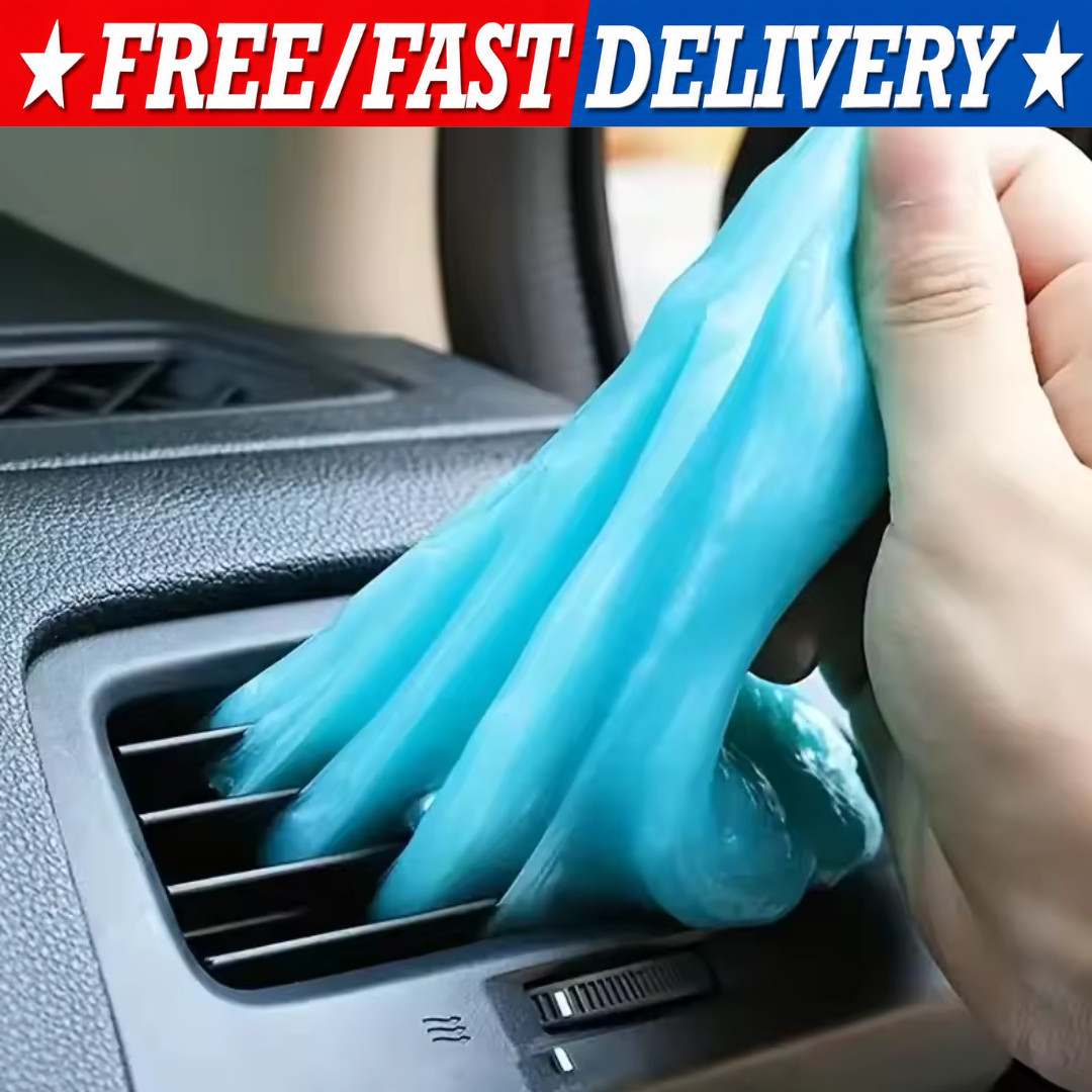 **Car Interior Cleaning Gel – Magic Dust Remover Slime for Auto Vents, Dashboard