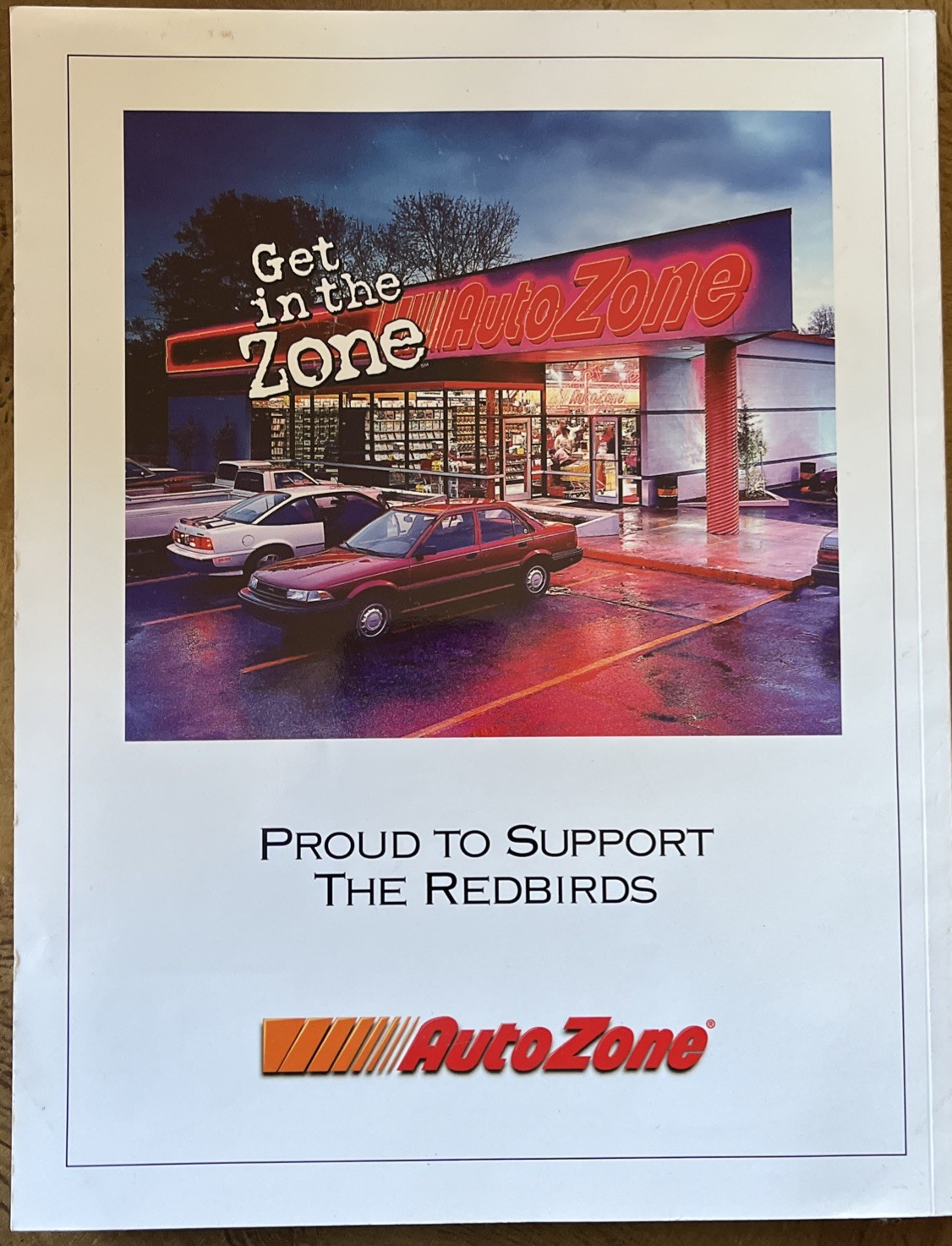 Memphis Redbirds 2002 Souvenir Program With Player Info & 5 Year History-1C