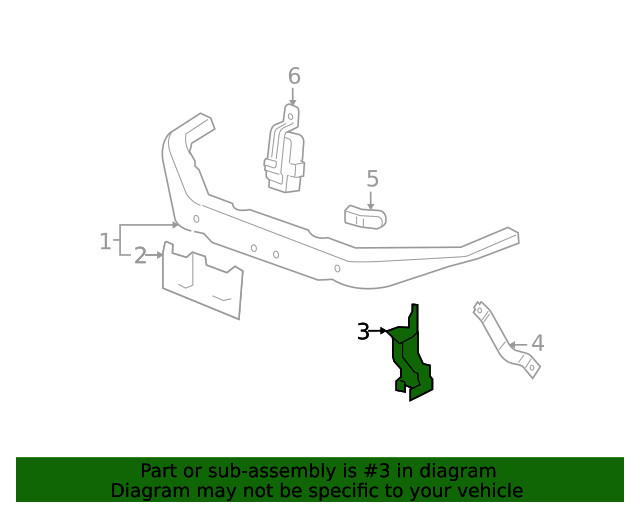 Genuine GM Reinforcement 25711541