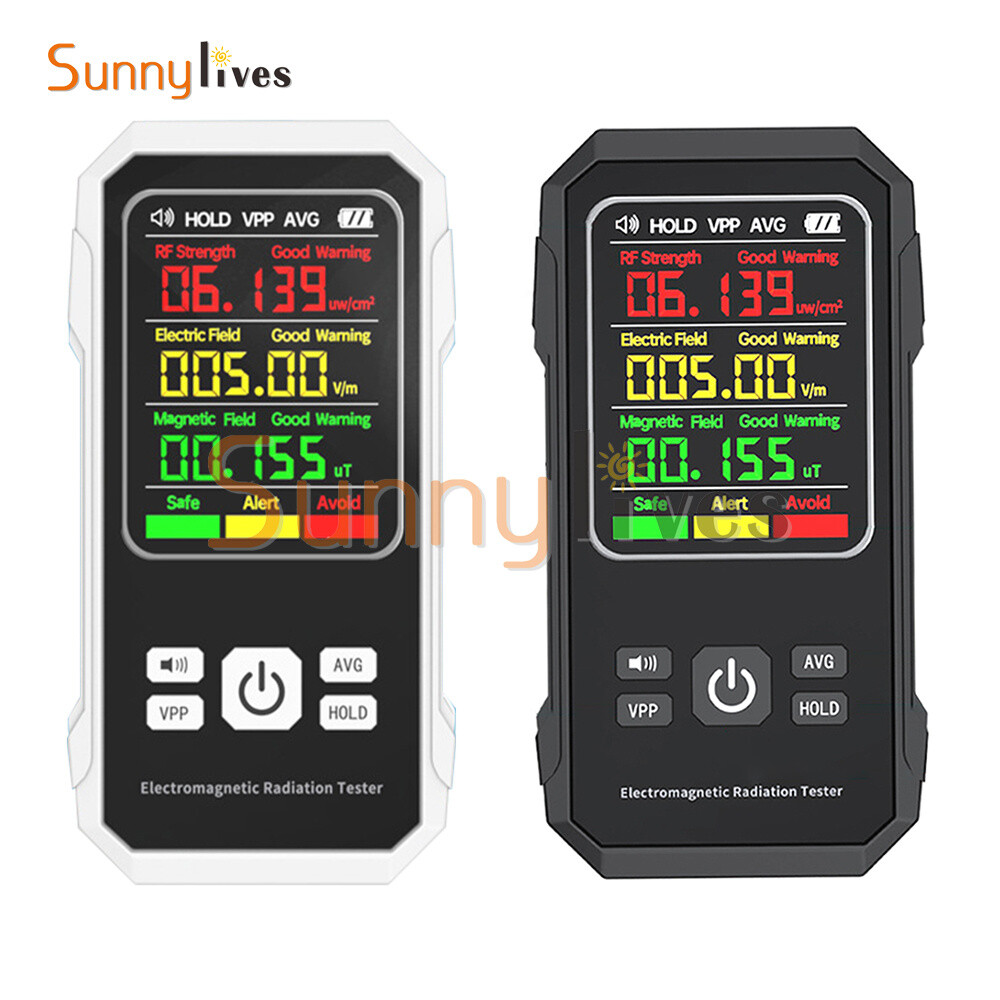 Digital EMF Meter Electromagnetic Field Radiation Detector LCD Geiger Counter