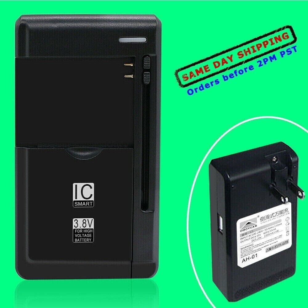 High Quality Desktop Travel Extra Battery Charger for CAT S22 Flip T-Mobile NEW