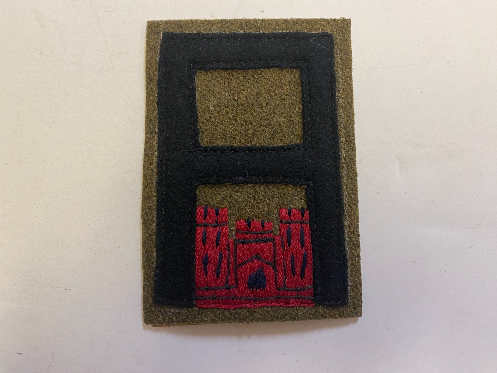 F0223 Repro WW1 US Army 1st Army Engineer Corps Units Patch IR43C