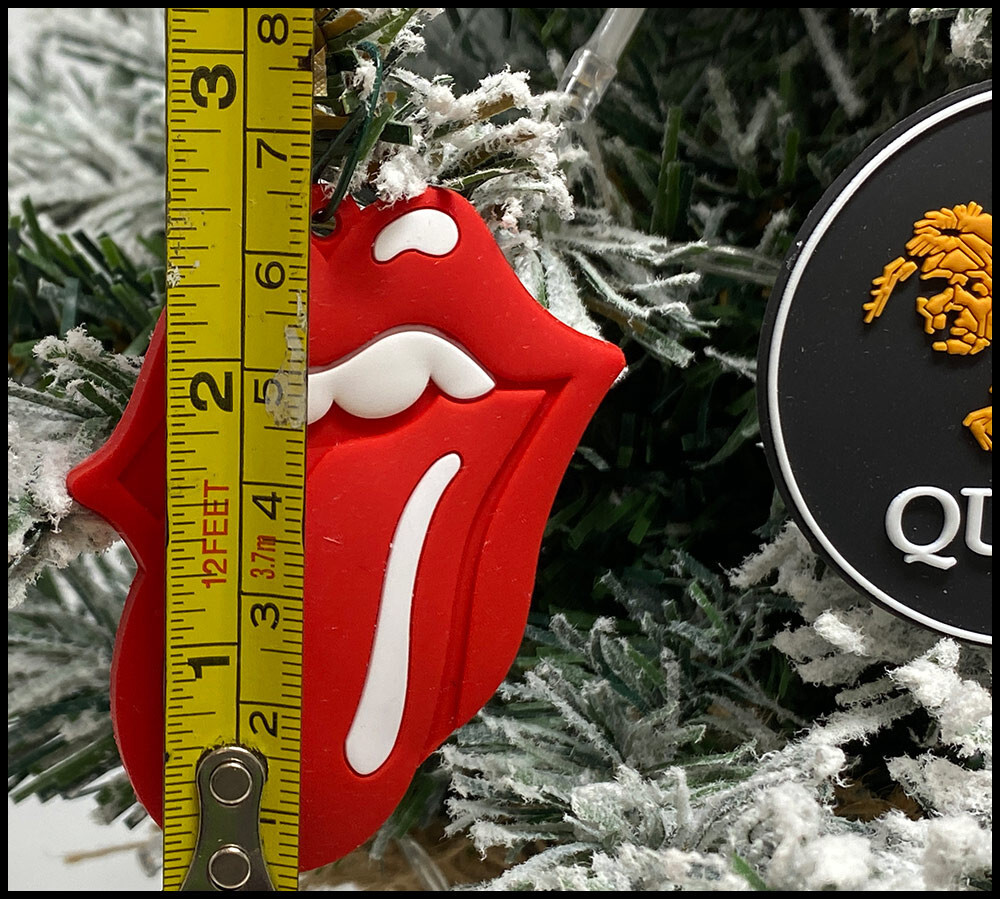 The Rolling Stones Christmas Ornament 9 Piece Set Featuring Nirvana