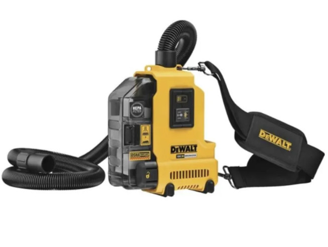 Dewalt dust extractor DHW161, LIGHTLY USED. NO BATTERY.
