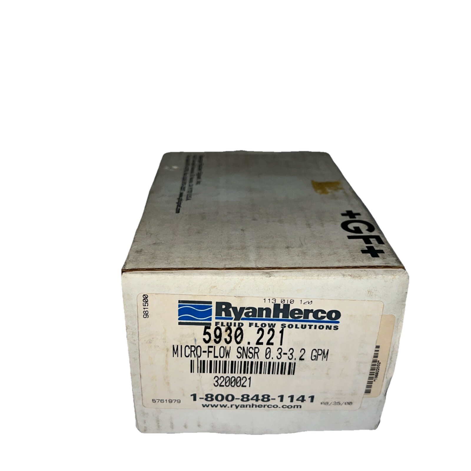 GF SIGNET 2000 MICRO-FLOW SENSOR 0.3-3.2 GPM