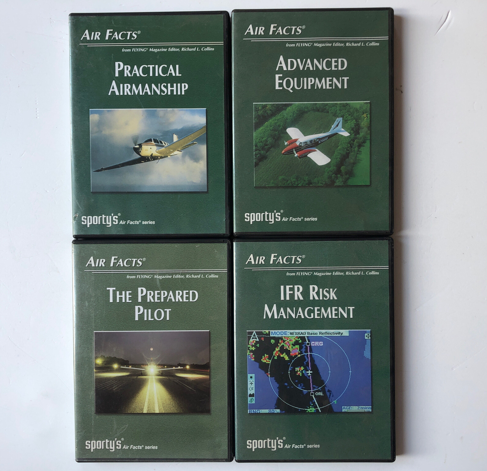 Sporty’s Air Facts Series Lot of 4 DVD’s
