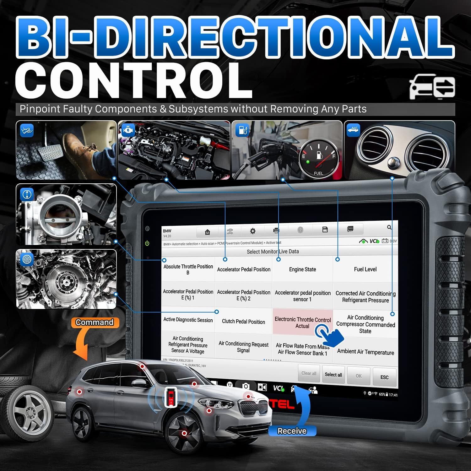 2024 Newest Autel MaxiSys MK906 Pro MS906 PRO Coding Car Diagnostic Scanner Tool