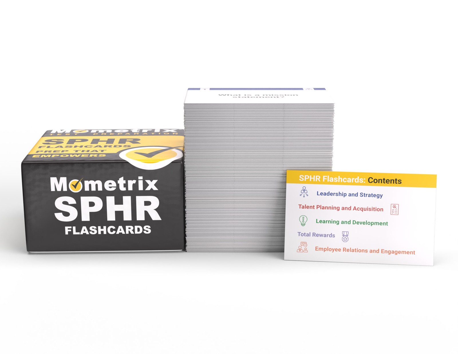 SPHR Certification Study Cards (boxed)
