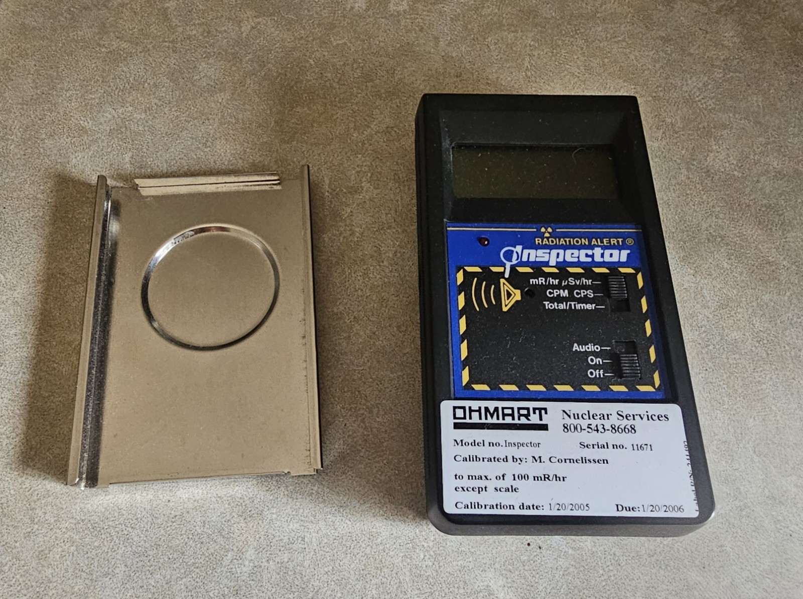 SE International Inspector Handheld Radiation Alert Monitor Detector