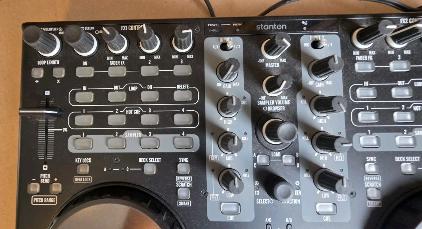 Stanton SCS.4DJ Digital DJ Mix Station DJC4 MIDI Controller