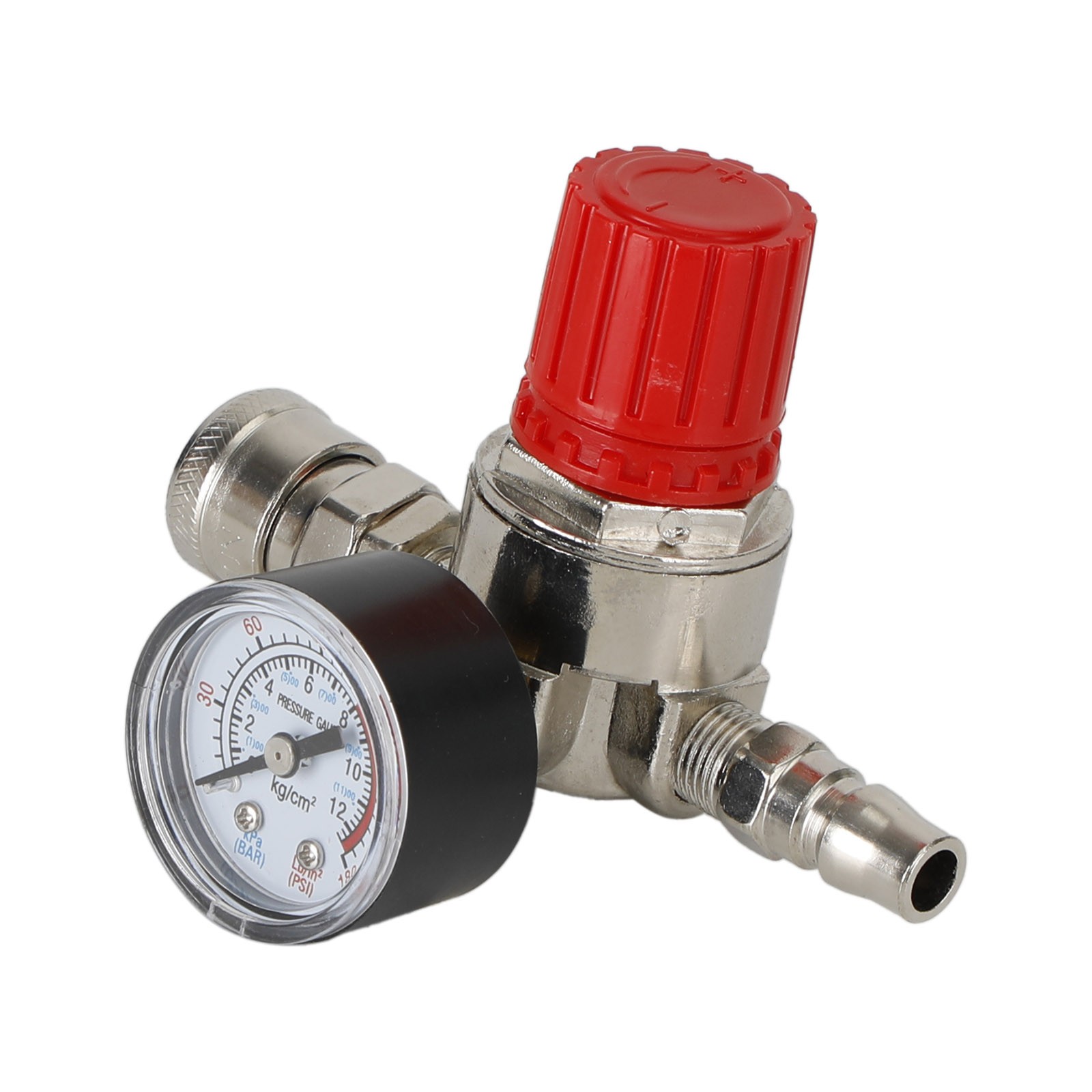 1/4" Pressure Regulator Air Compressor Adjustable Gauge Valve Control 175Psi R10