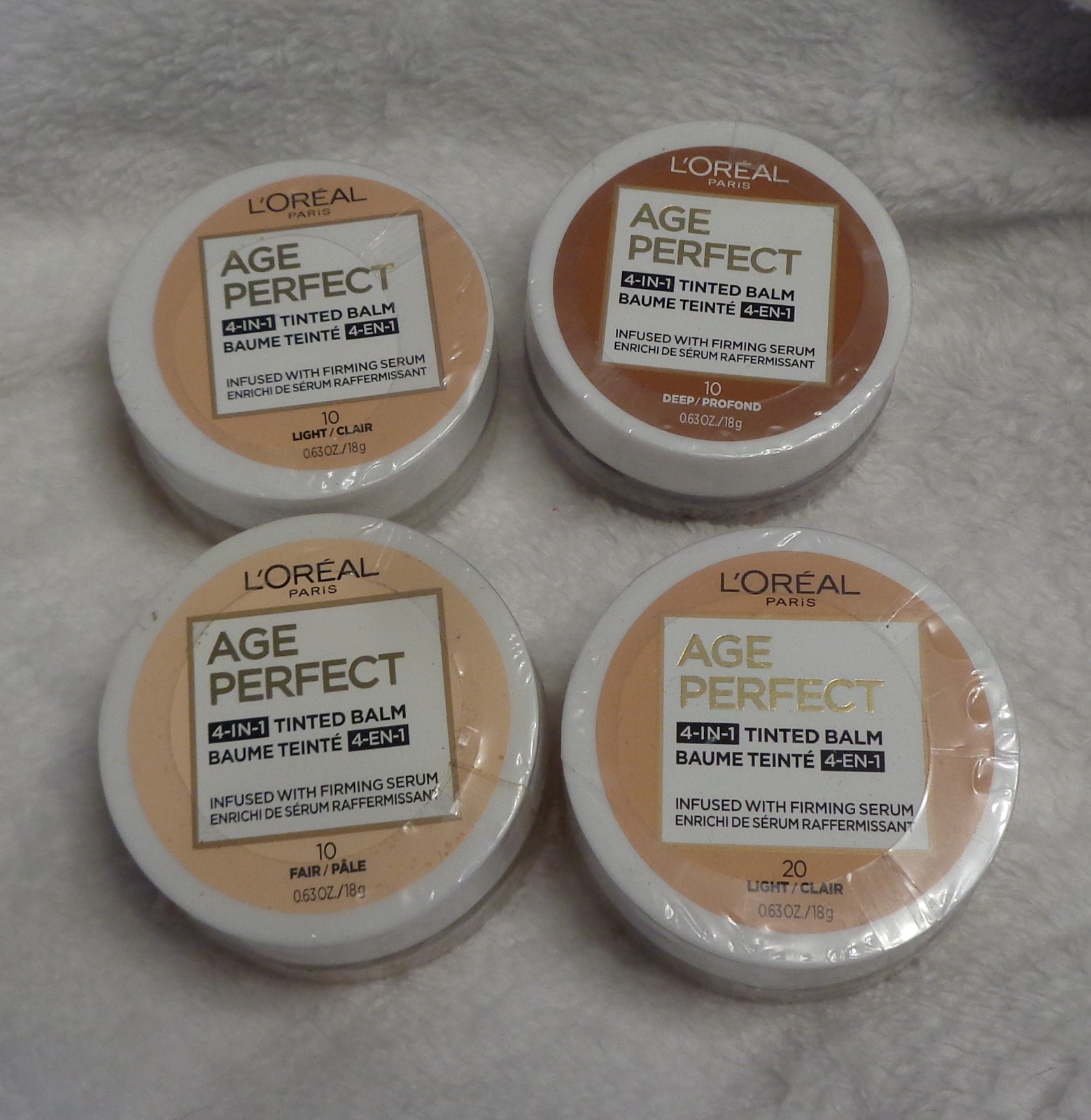 New L'Oreal Paris Age Perfect 4-in-1 Tinted Balm 0.63oz/18g Choose Your Shade