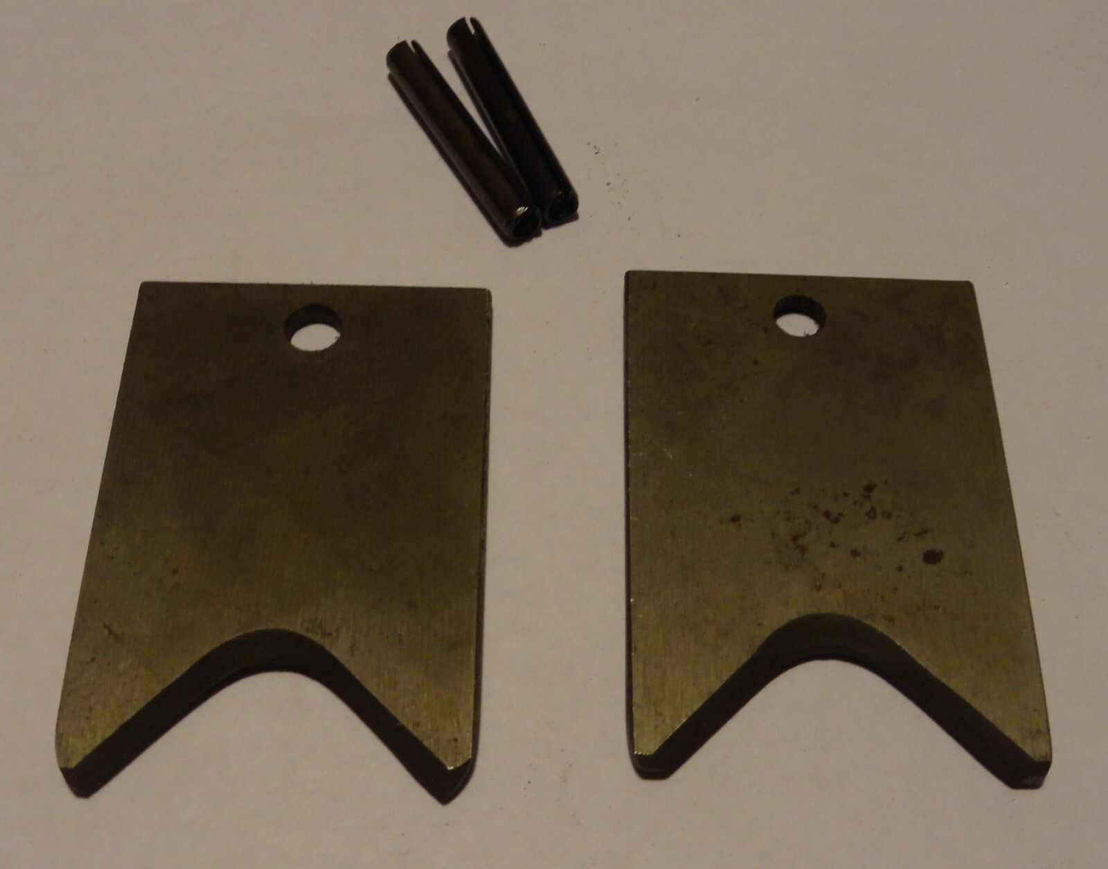 Wire Rope Cable Cutting Replacement Blades 1 1/2" With Pin Two in Lot Free Ship