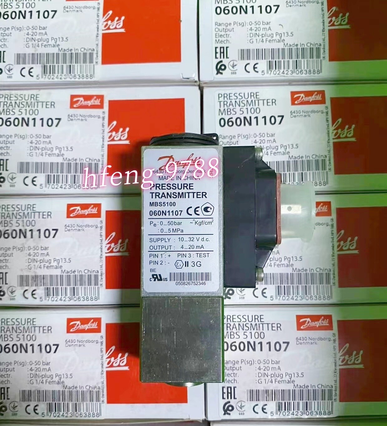 1PC Danfoss MBS5100 060N1107 pressure transmitter