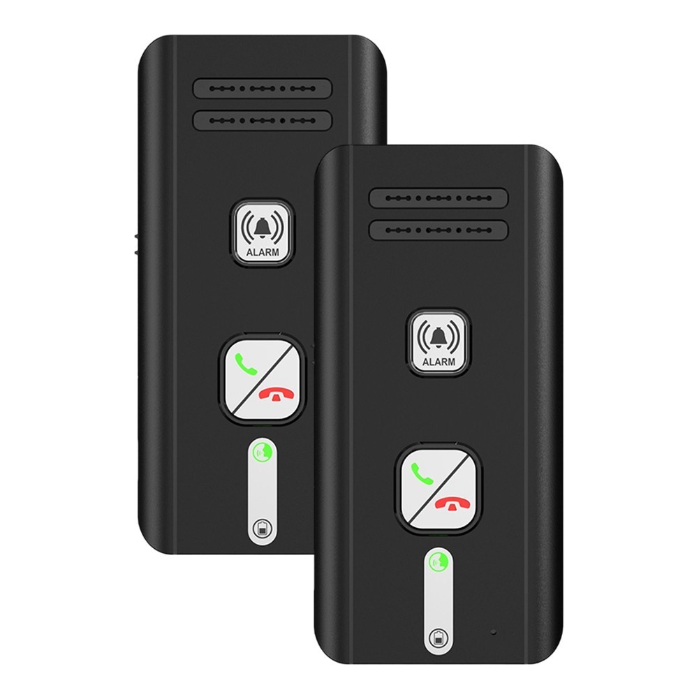 Two Way Wireless Intercom with Ringtone Notification and 30-Day Life