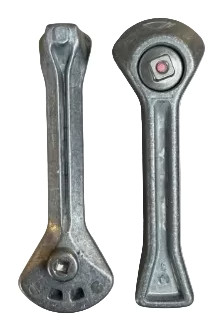 IronRidge CAMO-01-M1 Universal Bonding Hidden End Clamp Mill (Pack Of 2)