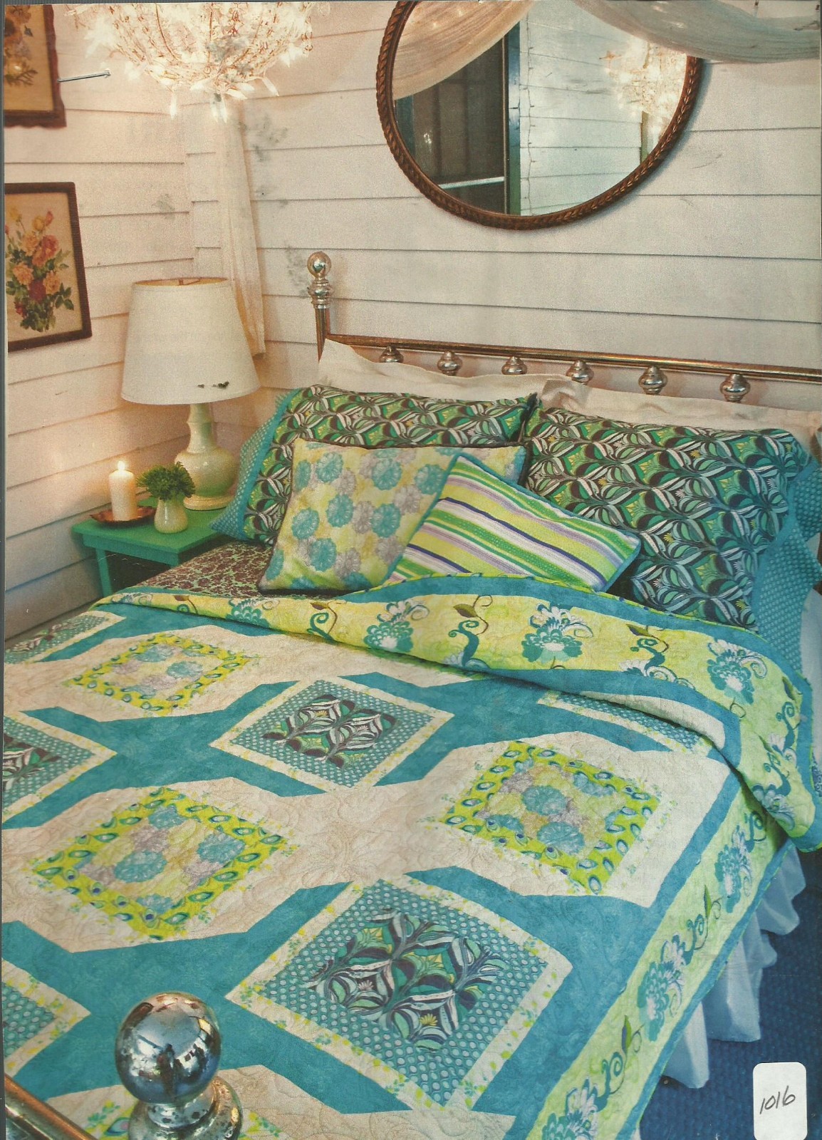 B0516 GLITZ & GLAMOUR QUILT PATTERN/INSTRUCTIONS
