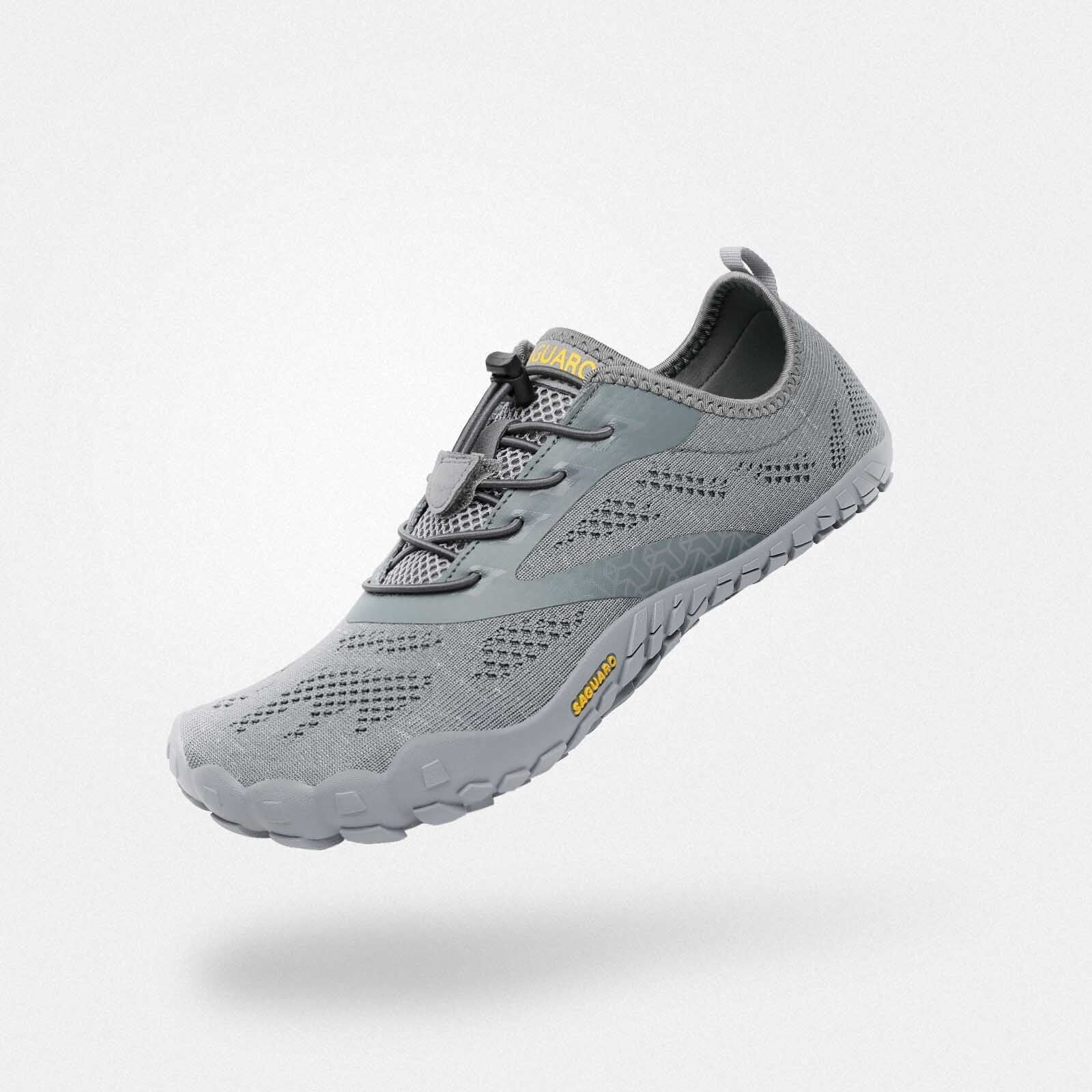 Saguaro Barefoot Shoes Smart I Gray US Women's 11.5-13.5/ Men's 9.5-11.5 Walking