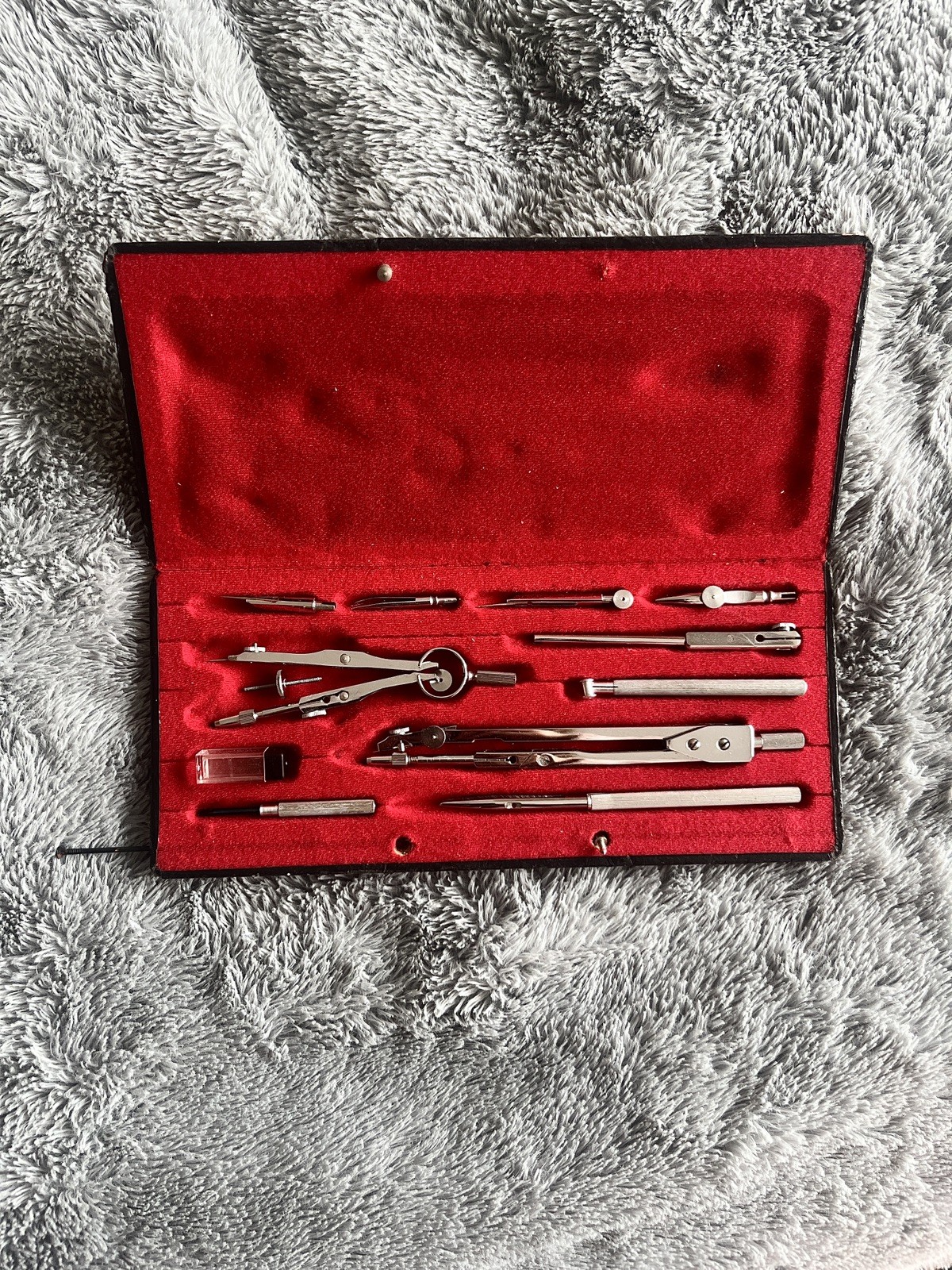 Vintage Technical Drafting Drawing Set