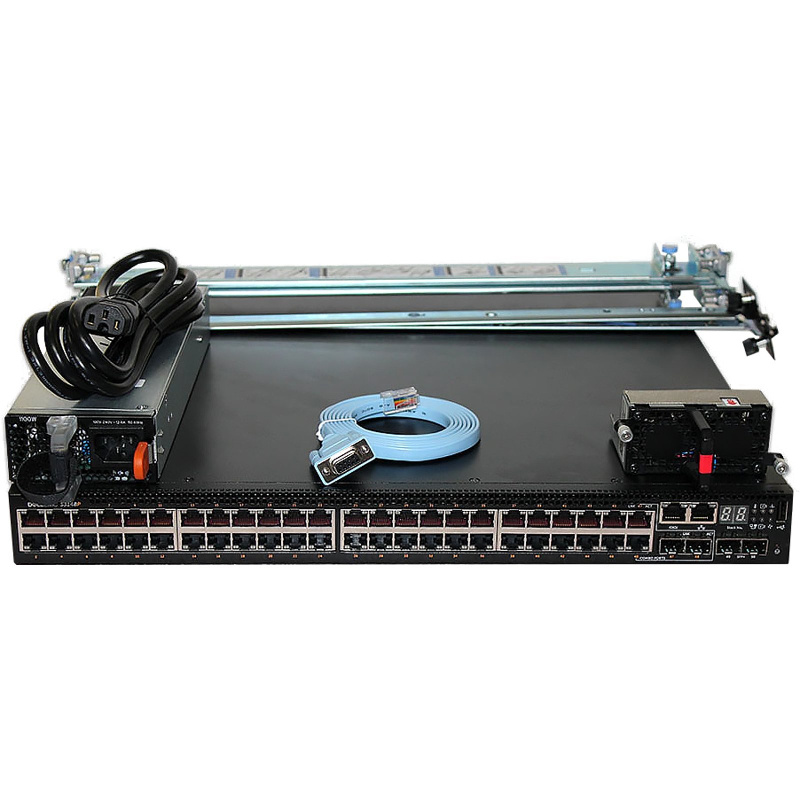 Dell Networking S3148P 48P 1GbE PoE+ 2P SFP+ Switch