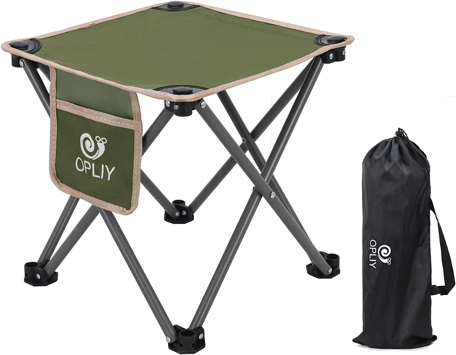 Camping Stool, Folding Samll Chair Portable Camp Stool for Camping Fishing Hikin