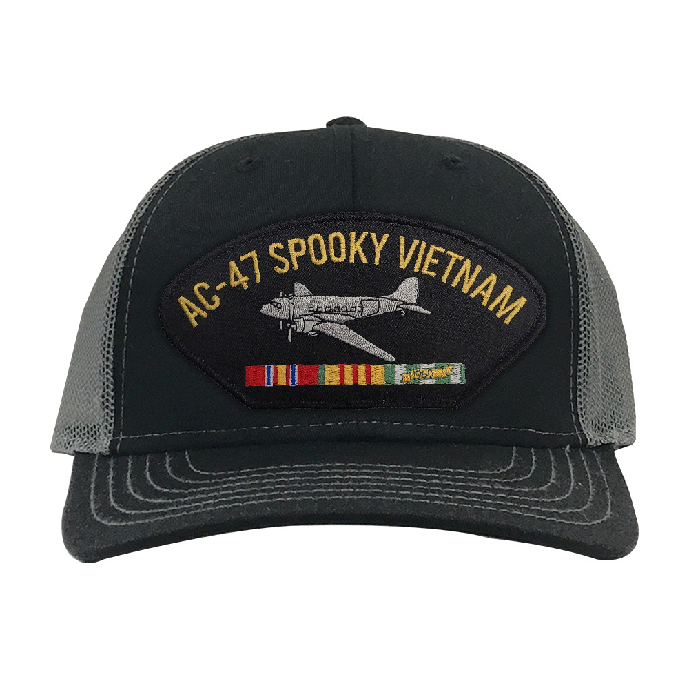 AC-47 Spooky Vietnam War Mesh Cap Officially Licensed
