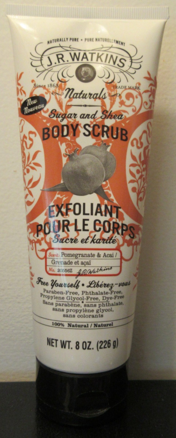 JR Watkins Sugar Shea Body Scrub Exfoliant Sealed 8 oz SALE HELPS DOGS & CATS!