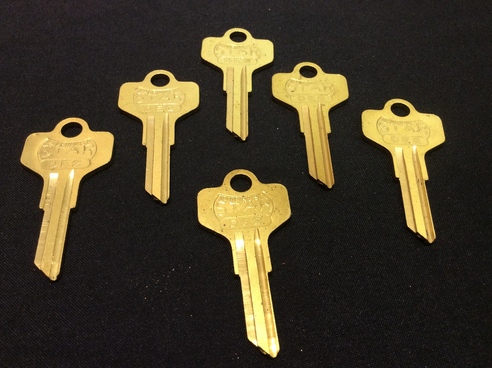 Dexter by Star DE4 Key Blanks, Set of 8- Locksmith