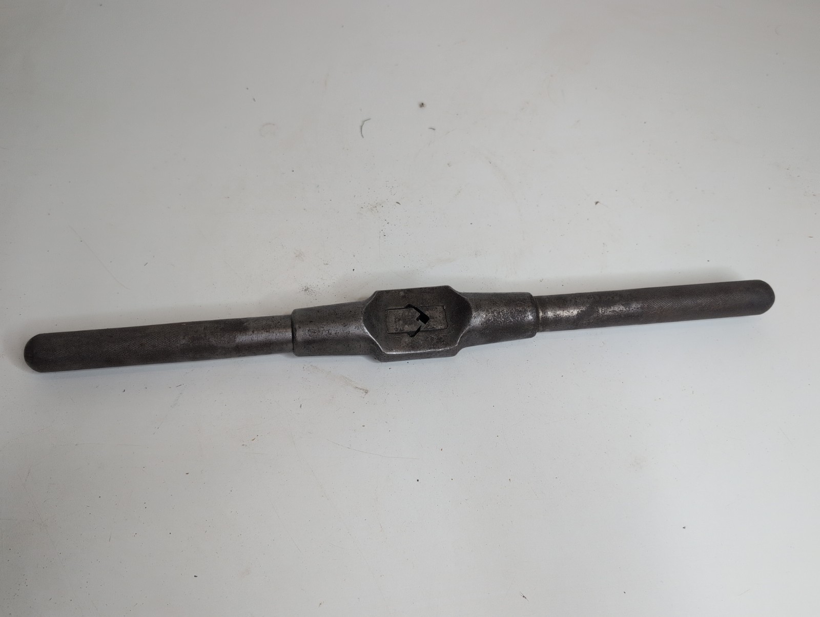 (VINTAGE THREADWELL GREENFIELD NO. 4 - 20" HD TAP HANDLE WRENCH - VGC - USA