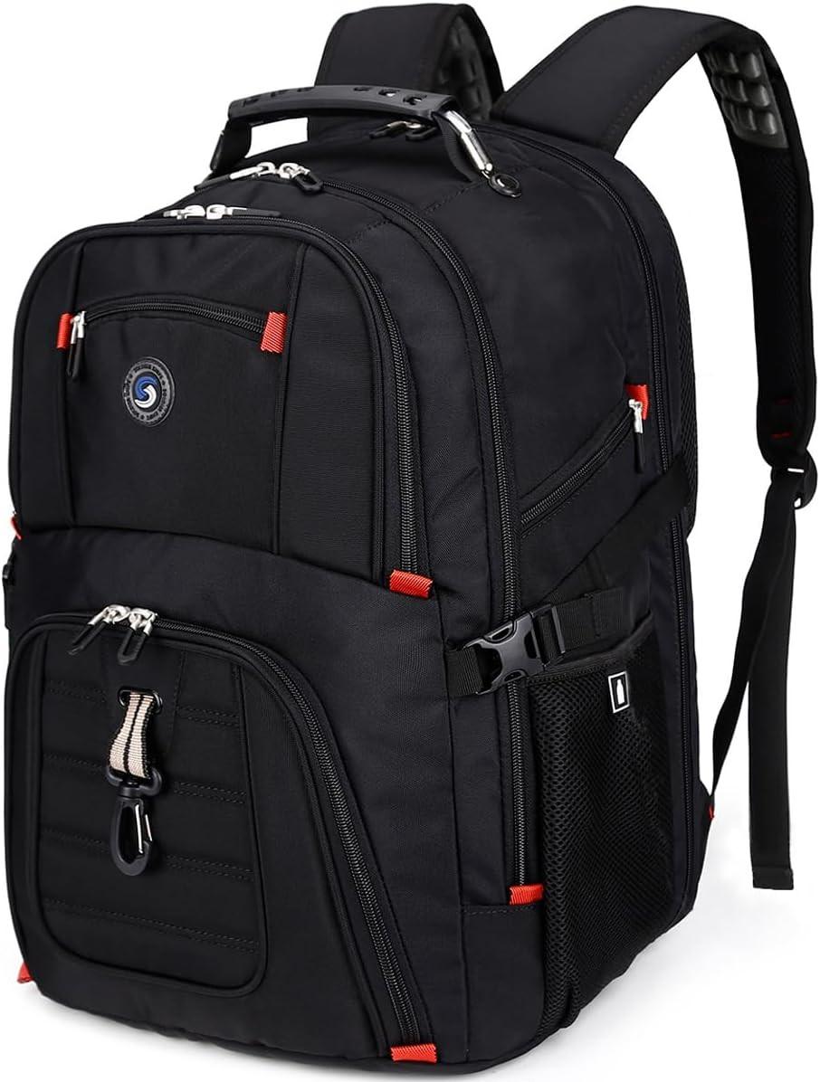 Large Travel Laptop Backpack 50L Airline Carry On Bag Fits 17 Inch Bag
