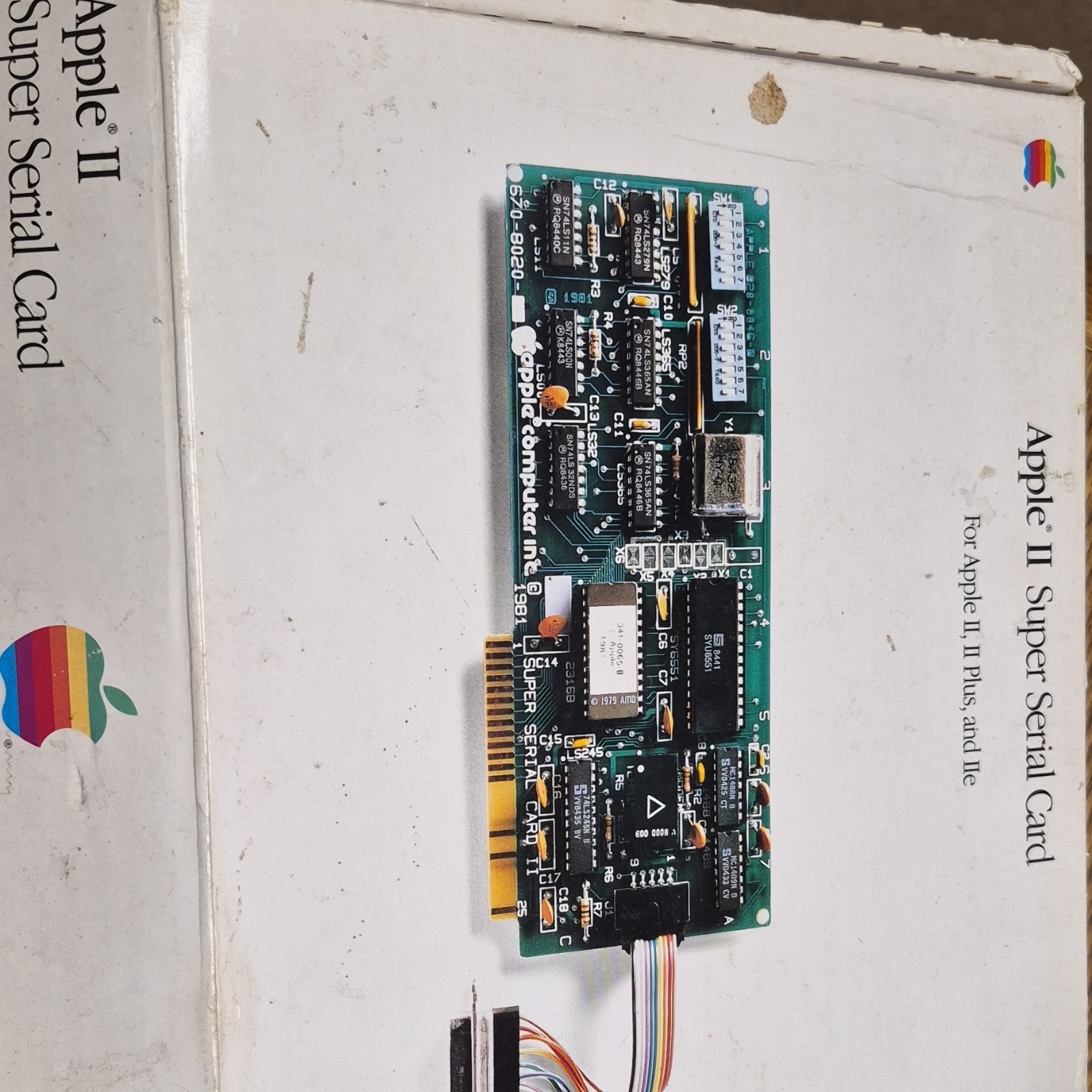 Apple Super Serial Card Grappler+ Printer Interface Cable Orange Micro A2B0044