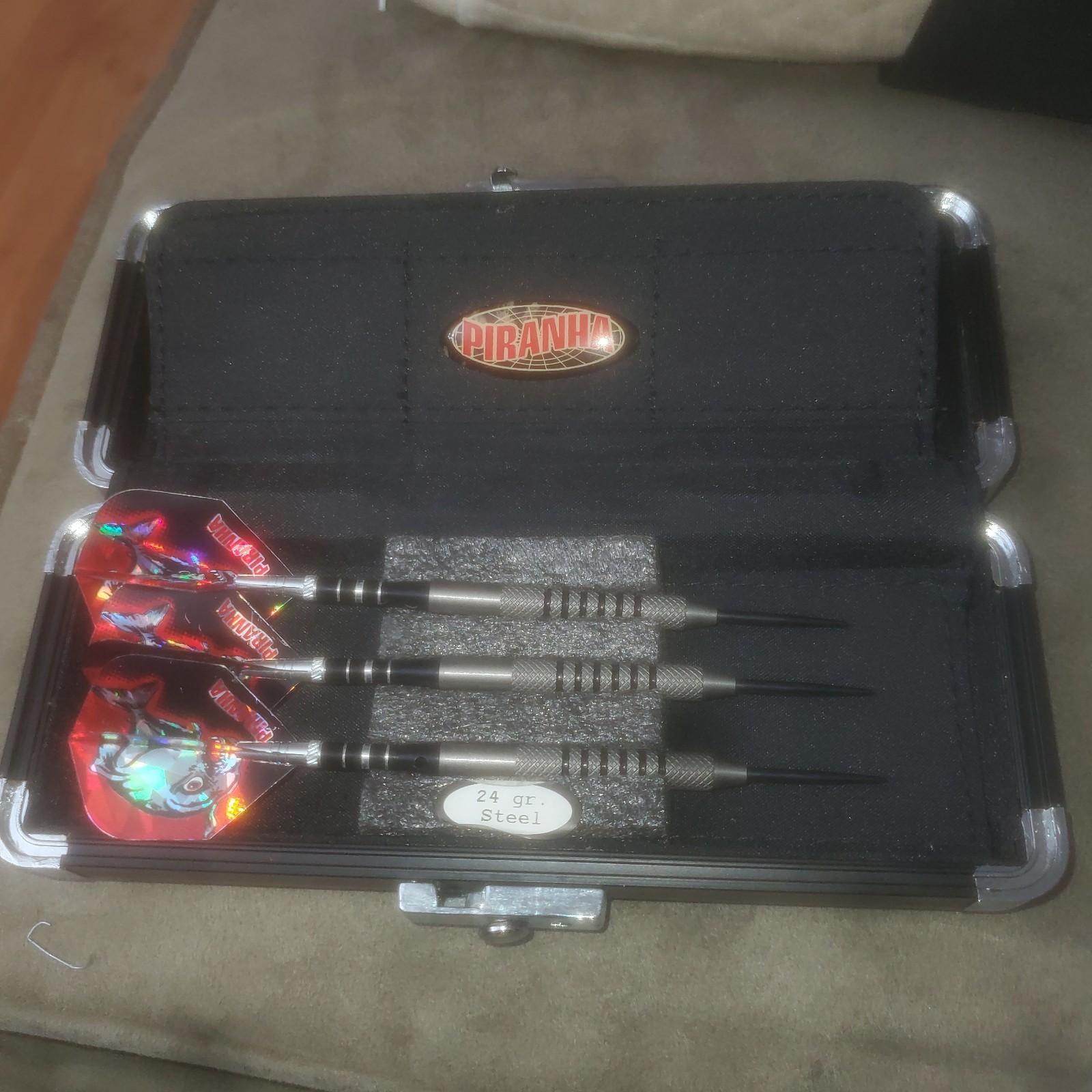 Dart World Piranha Tungsten W/Case 24 Grams Nice FREE SHIPPING