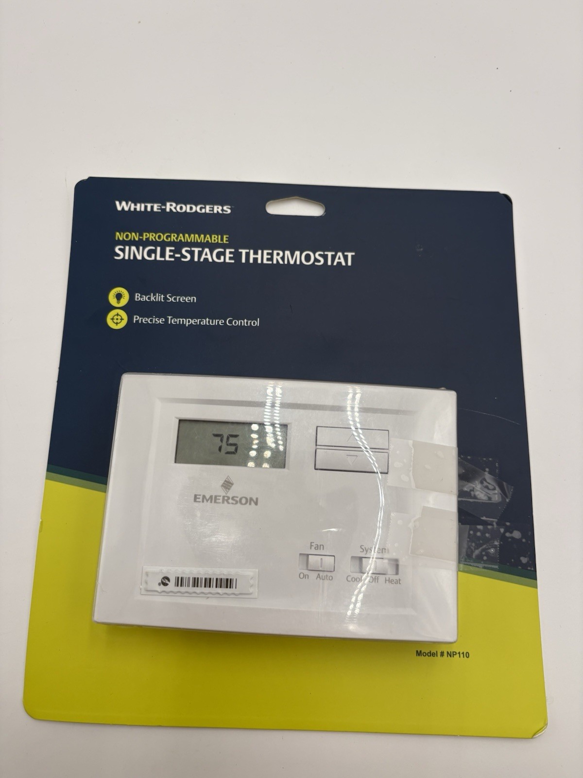 Thermostat White-Rodgers Non-programable Single-Stage-Never Used