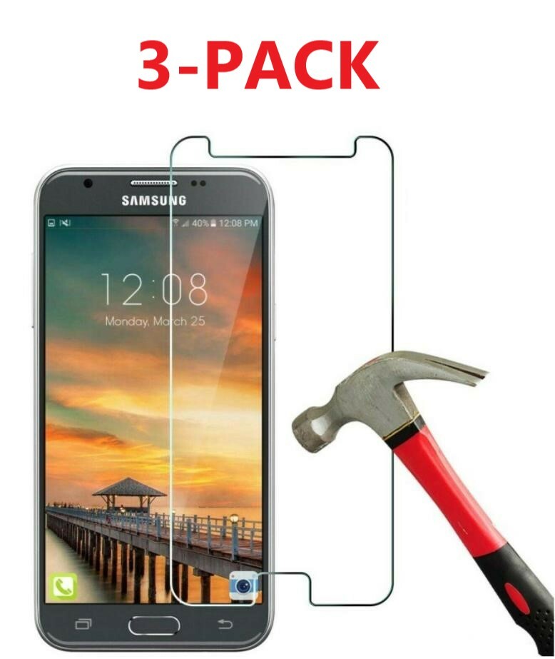 3x Tempered Glass Premium Screen Protector For Samsung Galaxy J3 J7 2018