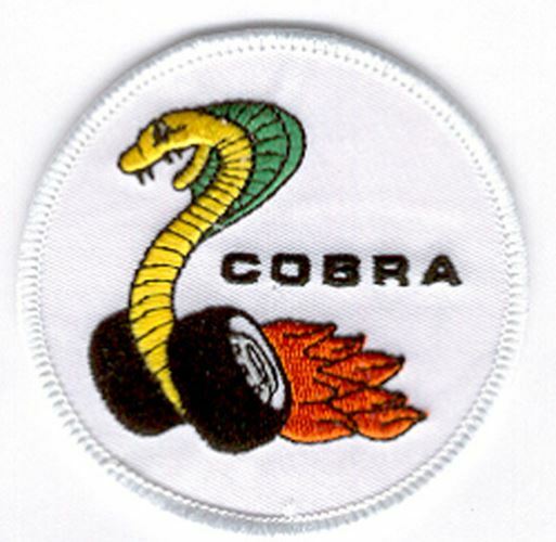 Ford Cobra Racing Snake on Wheels - Vintage Style (Round) * Ships FREE to USA 😎