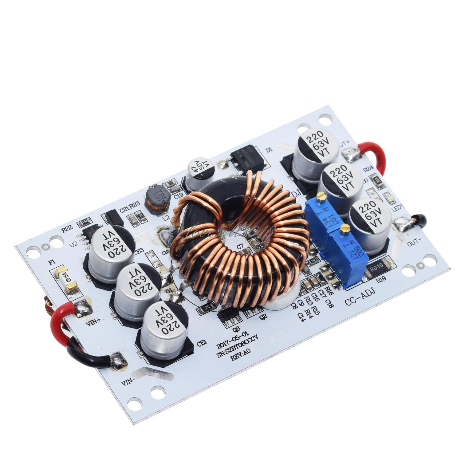 600W DC-DC Boost 10A Step Up Constant Current Power Supply Module LED Driver