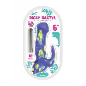 PLAYEONTOLOGY SERIES 6 IN DICKYDACTYL VIBRATING DILDO