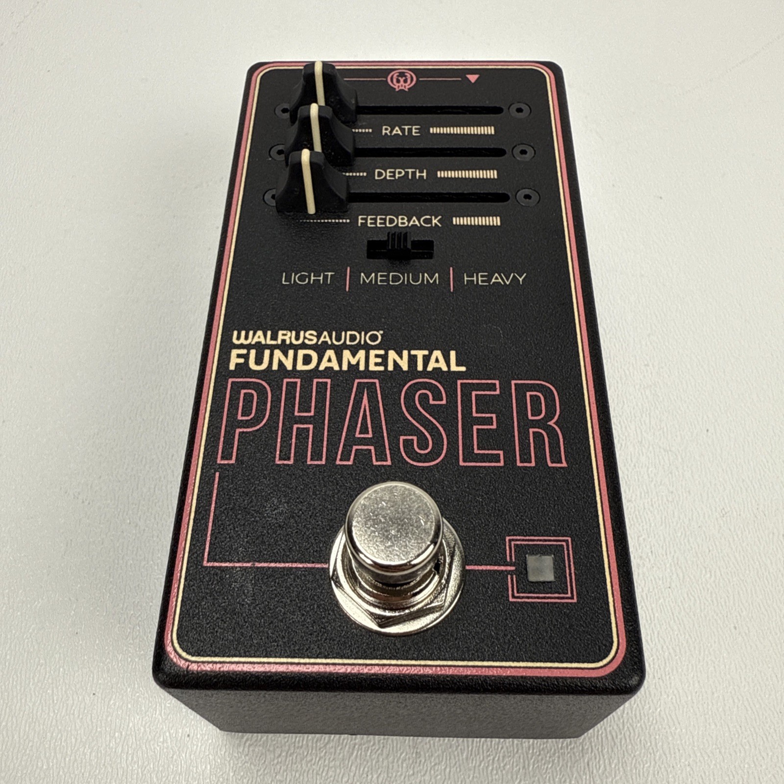 Walrus Audio Fundamental Phaser Guitar Effects Pedal USED