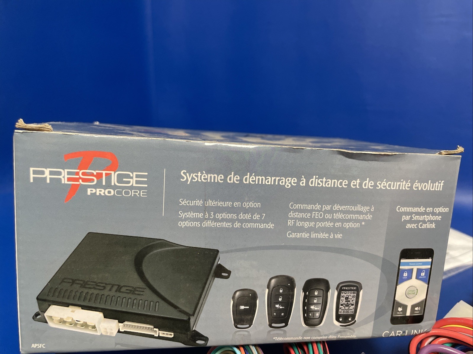 Prestige Remote Start & Security System - Model APSFC/NO REMOTE.