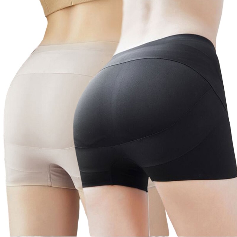 Women Mid Rise Tummy Control Panties Butt Lifter Shapewear Underwear Hip Up Pant