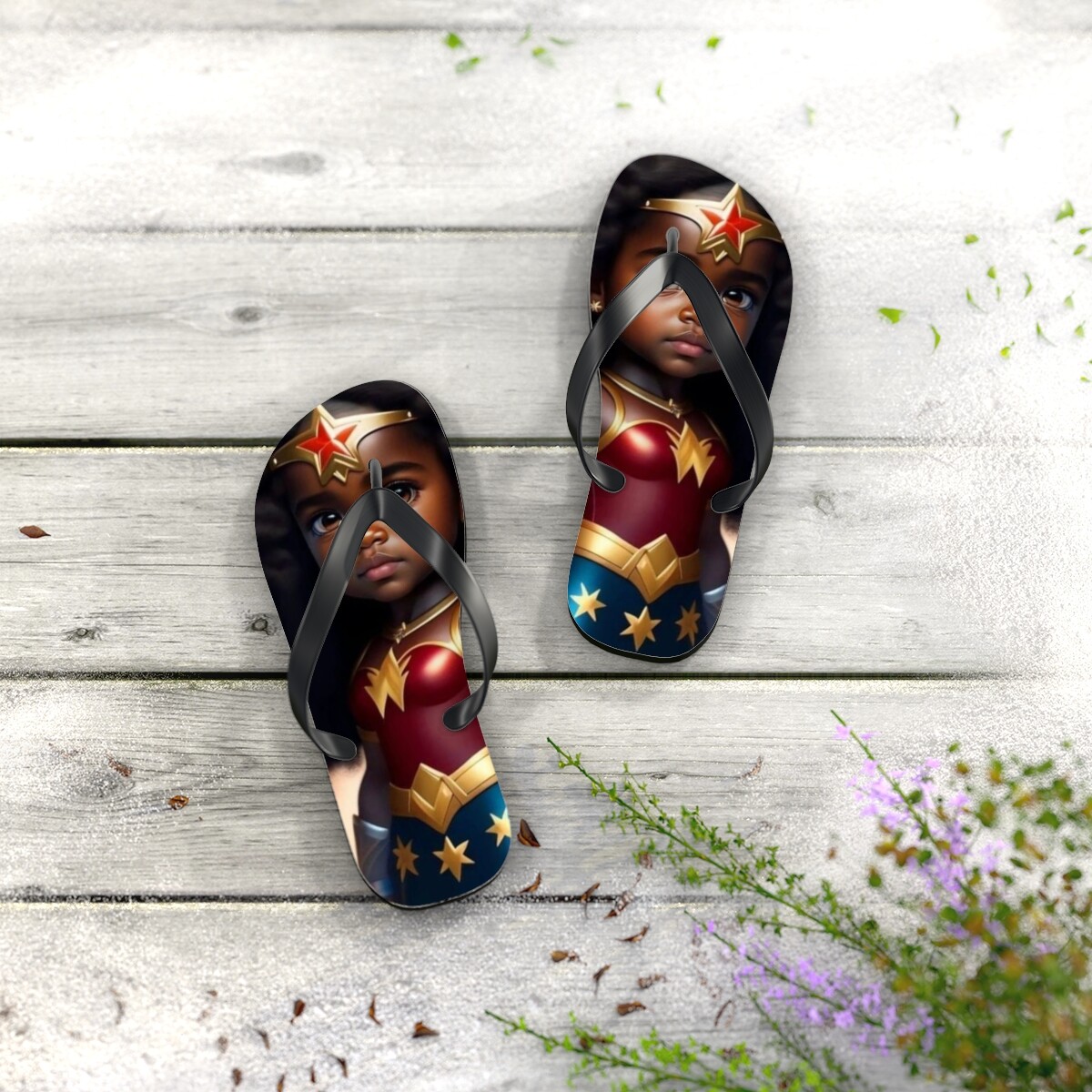 Wonder Girl Flip Flops