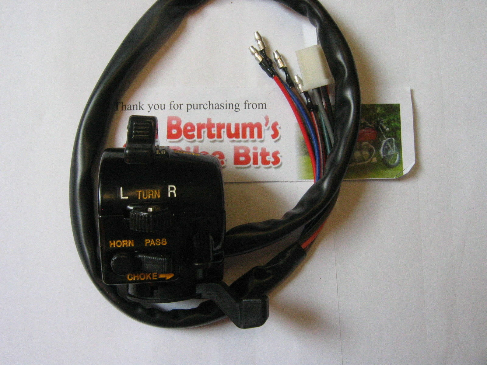 left hand switch for Kawasaki KH250 KH400 KH500 H1 E-F H2 B-C KH750 s1 s2 s3