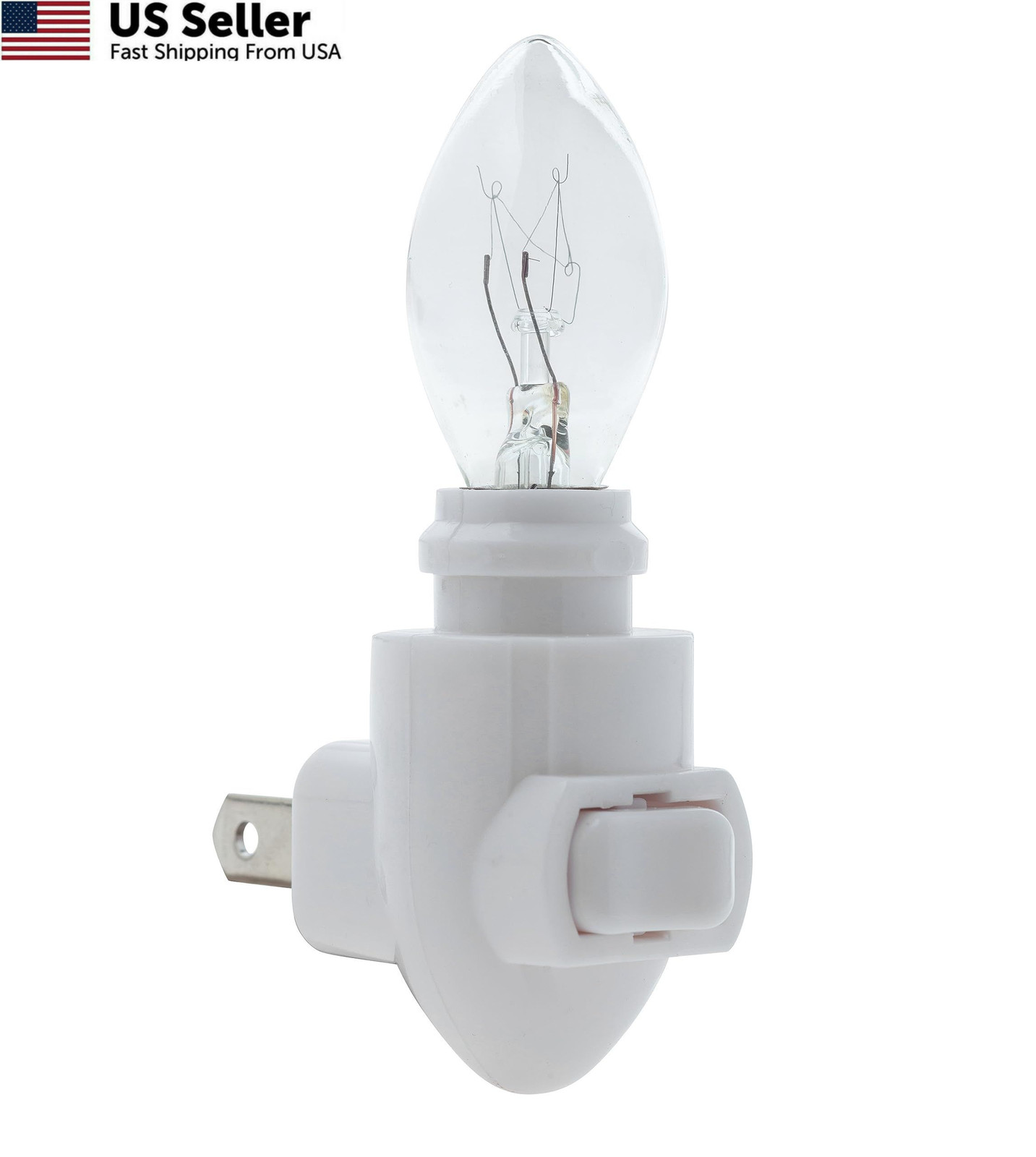 Projectpak Plug in Night Light Module Includes 4 Watt 1.125" x 2", White